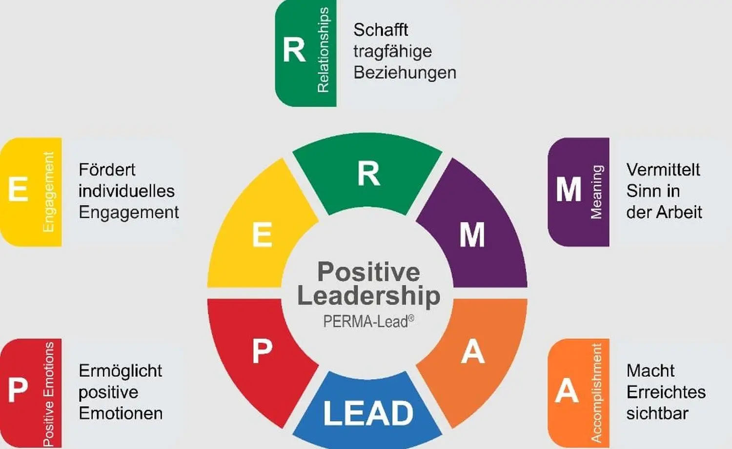 PERMA-Diagramm von Bruns Coaching 